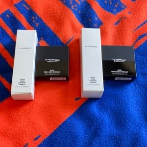 MAC Set of Strobe Cream in Goldlite and Mineralized Blush in Happy-Go-Rosy, NIB